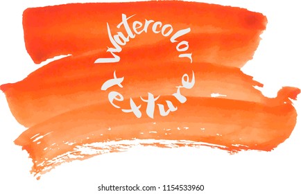 Handpaint watercolor vector texture
