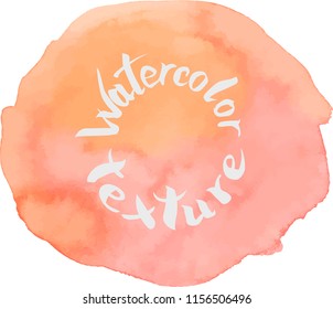 Handpaint watercolor vector texture eps 8