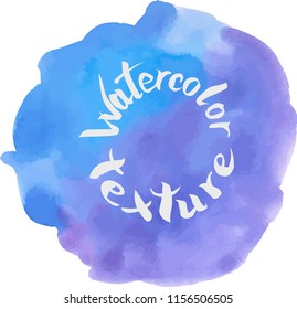Handpaint watercolor vector texture eps 8