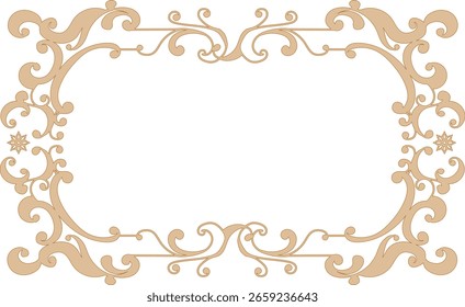Quadro decorativo pintado à mão em cor de cobre.