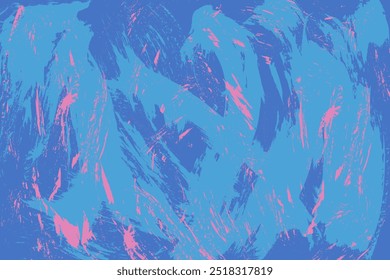 Textura grunge pintada a mano con pinceladas retro audaces, fondo angustiado, vibrante y colorido. Fondo de rasguño Abstractas