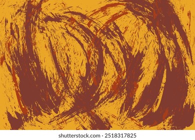 Hand-painted grunge texture with retro bold brush strokes, distressed, vibrat, colorful background. Abstract scratch background