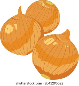 Hand-painted illustration of fresh vegetables
