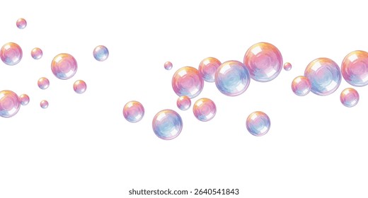 hand-painted soap bubbles clipart. Soft pastel hues, transparent texture, perfect for kids designs, greeting cards, digital scrapbooking, and dreamy decorative projects.