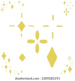 Handgemalte Glitterproduktionsset für Rahmen