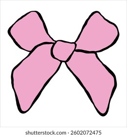 Hand-painted, sweet colored bows are perfect for decorating.