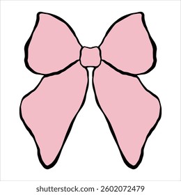 Hand-painted, sweet colored bows are perfect for decorating.
