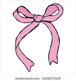 Hand-painted, sweet colored bows are perfect for decorating.