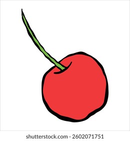 Hand-painted, sweet colored cherry are perfect for decorating.