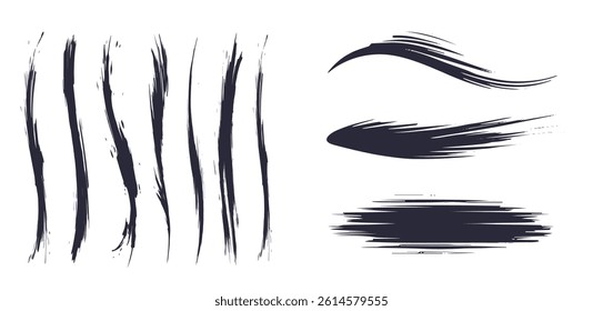 Hand-Painted Wave Texture with Brush Stroke Feel