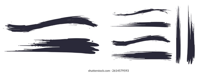 Hand-Painted Wave Texture with Brush Stroke Feel