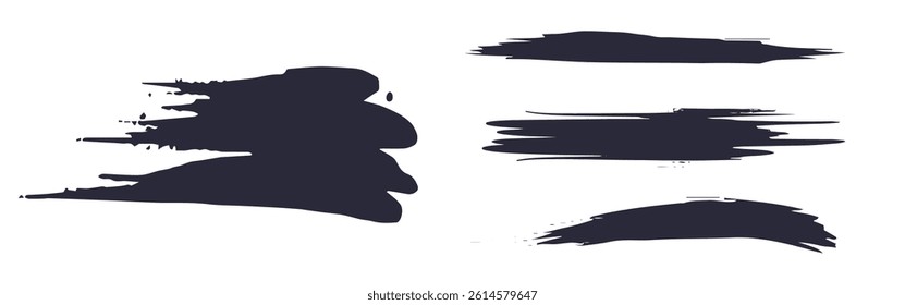 Hand-Painted Wave Texture with Brush Stroke Feel