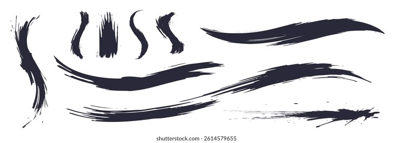 Hand-Painted Wave Texture with Brush Stroke Feel