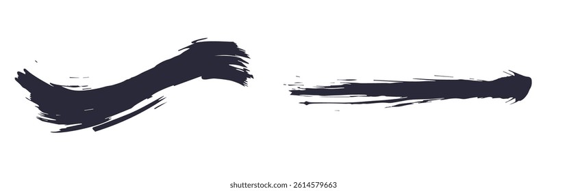 Hand-Painted Wave Texture with Brush Stroke Feel