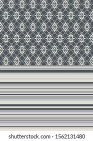 hand-painting pattern. Cafe floral background Stylish template for fashion prints. decor and wallpaper.