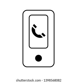 handphone call image logo icon