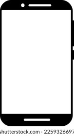 Icono plano de teléfono para recursos gráficos