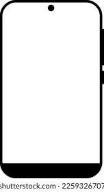 Icono plano de teléfono para recursos gráficos