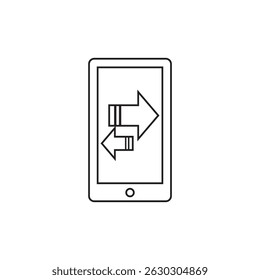 handphone icon , phone icon vector