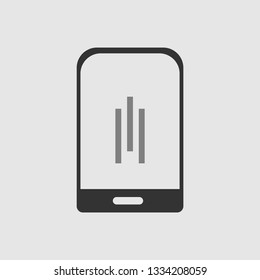 handphone icon vector