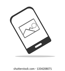 handphone icon vector