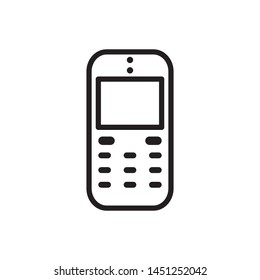 handphone icon vector illustration template