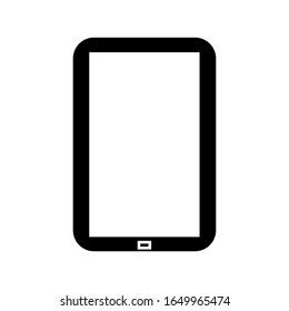 Handy-Symbol Vektorillustration auf weißem Hintergrund