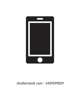 handphone icon vector simple design