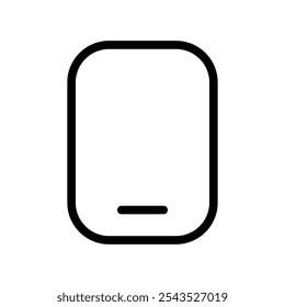 Handphone Icon Vector Symbol Design Illustration