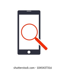 handphone logo and icon design template