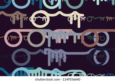 Handphone or mobilephone illustrations background abstract, hand drawn texture. Vector artwork.