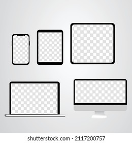 handphone mockup and monitor random for your design and presentation bussenies and view apps