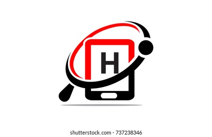 Handphone Search initial H