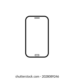 handphone smartphone icon vector illustration 