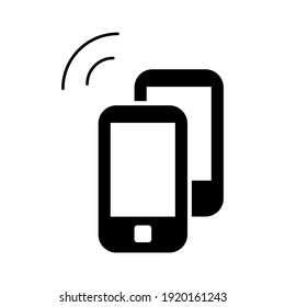 Handphone Symbol Icon Vector Illustration