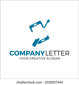 Handphone and Tools Design Logo