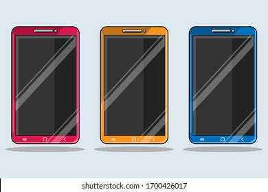 vector de teléfono para el diseño de ilustraciones 