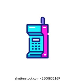 Handphone Y2K Vector Icon Illustration