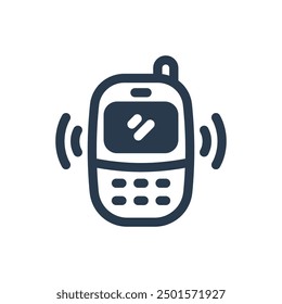 Handphone Y2K Vector Icon Illustration