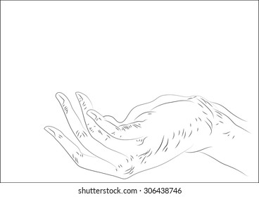 hand--pick up, power and friendly