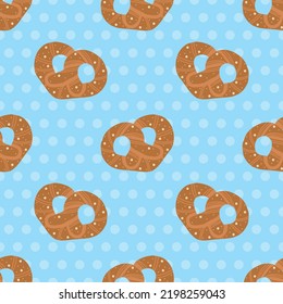 handraw cute food sweet design vector seamless pattern