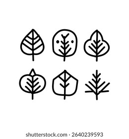 Handraw icon doodle design elements, logo, mascot and elements for drawing, isolated on white background simple design doodle