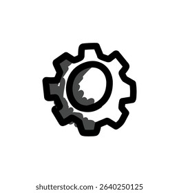Handraw icon doodle design elements, logo, mascot and elements for drawing, isolated on white background simple design doodle