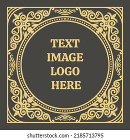 handrawing frame materials, border and decorative materials for design