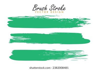 Handrawn brush stroke grunge isolated on white background
