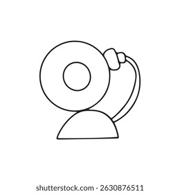 handrawn coloring book. firefigter line