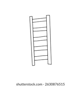 handrawn coloring book. firefigter line