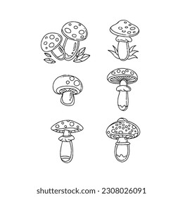 handrawn doodle illustration vector set