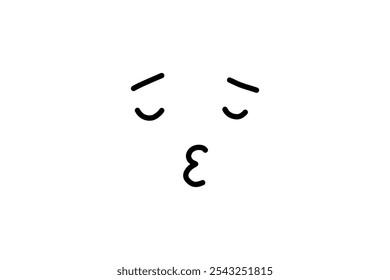 handrawn emoji expression face cartoon