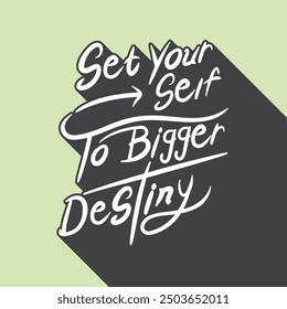 Handrawn Motivation Inspiration Typography Concept Vector Design Illustrations